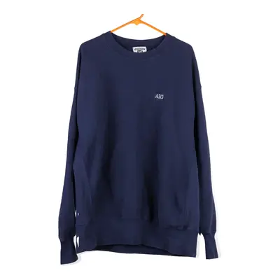 AIG Lee Sweatshirt - 2XL Navy Cotton
