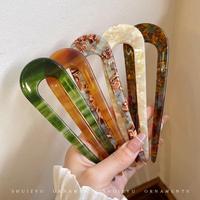 U-shaped Hair Clips, 5 Counts/set Simple Daily Hairpins, Heatless Hair Styling Tools, Hair Accessories for Women And Girls, S...