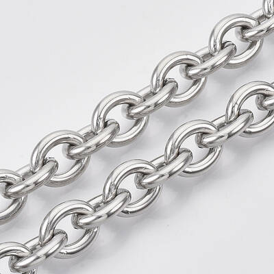 Tarnish Resistant 304 Stainless Steel Cable Chains