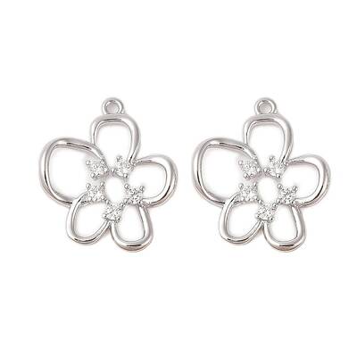 Glass Rhinestone Pendants