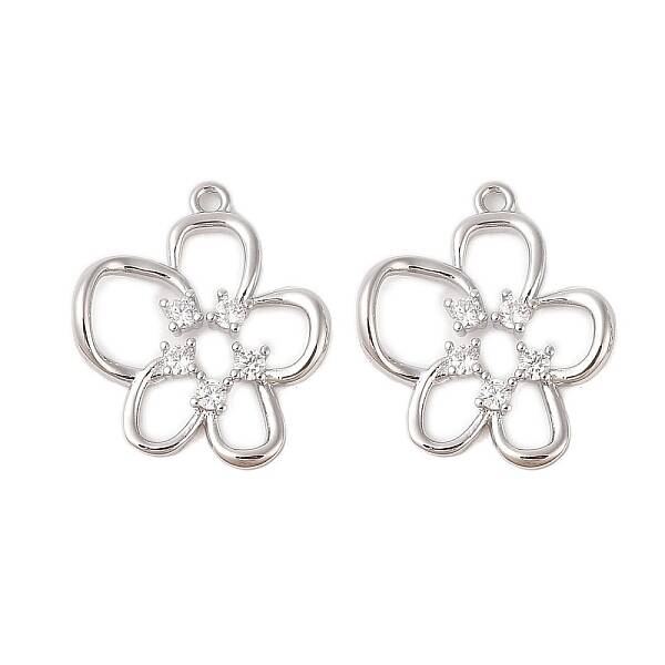 Glass Rhinestone Pendants