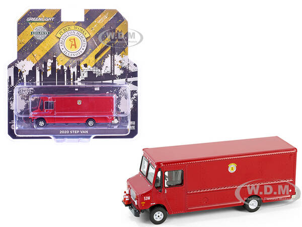 2020 Step Van with Traffic Cone Mounts \