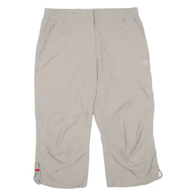 MAMMUT Womens Pedal Pushers Shorts Beige M W30