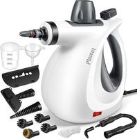 Pressurized Handheld Multi-Surface Natural Steam Cleaner with 12 pcs Accessories, Multi-Purpose Steamer for Home Use, Steamer...