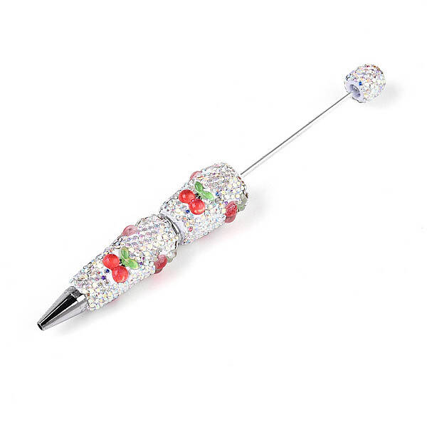 Resin & Polymer Clay Pave Rhinestone Ball-Point Pen
