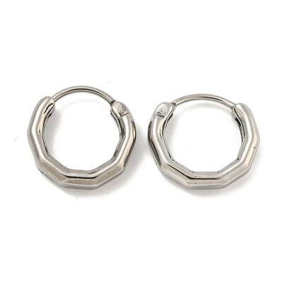 316 Surgical Stainless Steel Hoop Earrings