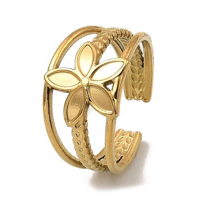 304 Stainless Steel Open Cuff Rings