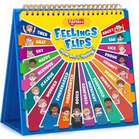 Feelings and Emotions Book for Young learners,Understanding Emotions Toys,Social Emotional Flipbook,Mood Feelings Chart,Learn...