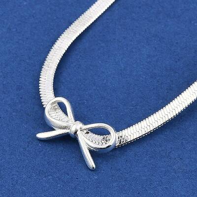 Bowknot Brass Pendant Necklaces