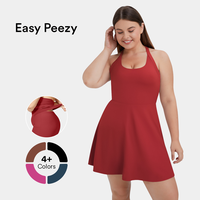 Halara Backless Criss Cross Active Plus Size Dress  - Easy Peezy, Summer Dresses for Women, Plus Size Clothing #outdoorfun