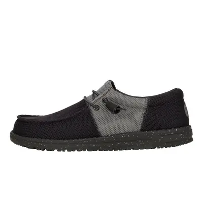 HEYDUDE Wally Tri Varsity Mesh – Mens Comfortable Slip on Shoe