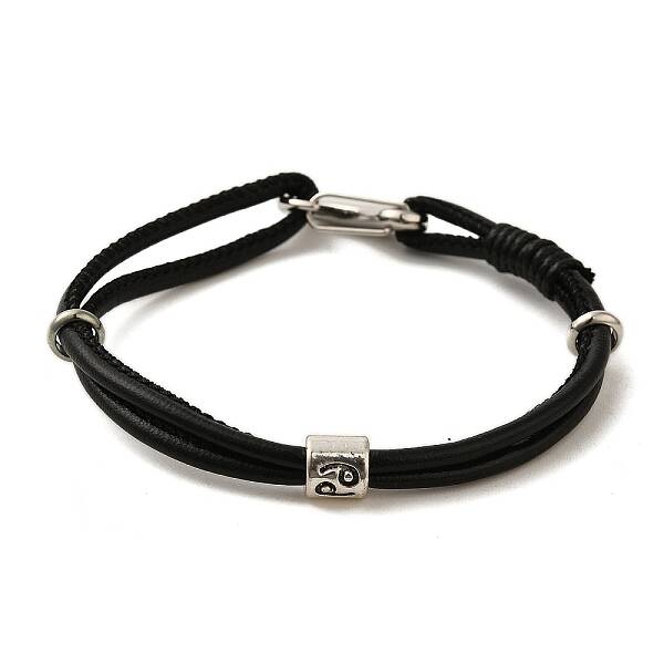 PU Leather Round Cord Multi-strand Bracelets