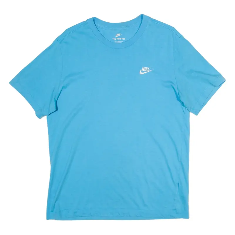 NIKE Mens T-Shirt Blue M
