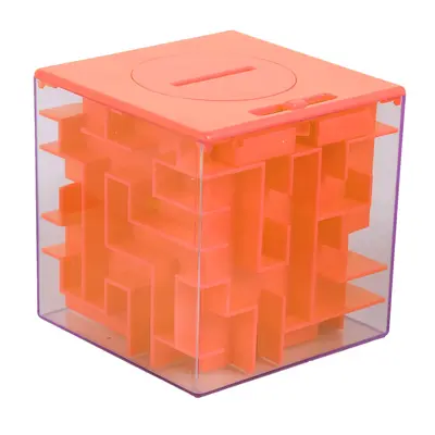 Garvee Challenging Money Maze Puzzle Box for Kids and Adults - 3D Brain Teaser Piggy Bank, Fun Gift Holder for Cash and Token...