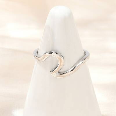 Brass Adjustable Cuff Rings for Women