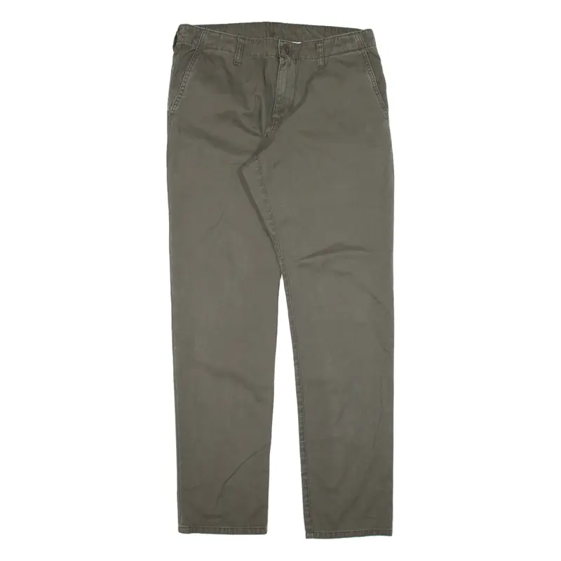 CARHARTT Club Pant Mens Trousers Green Slim Straight W32 L32