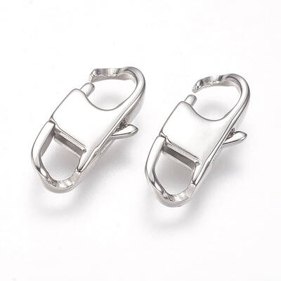 Tarnish Resistant 304 Stainless Steel Lobster Claw Clasps