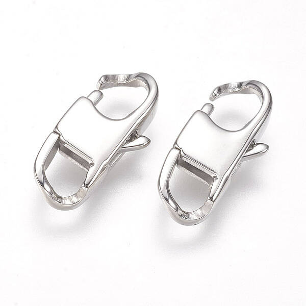 Tarnish Resistant 304 Stainless Steel Lobster Claw Clasps