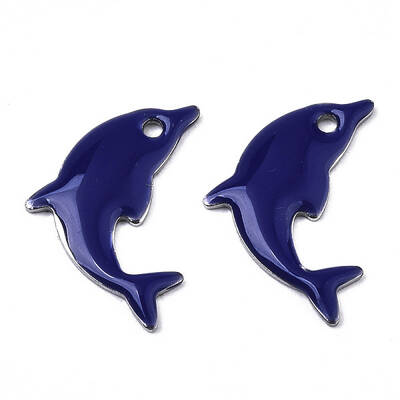 201 Stainless Steel Enamel Pendants