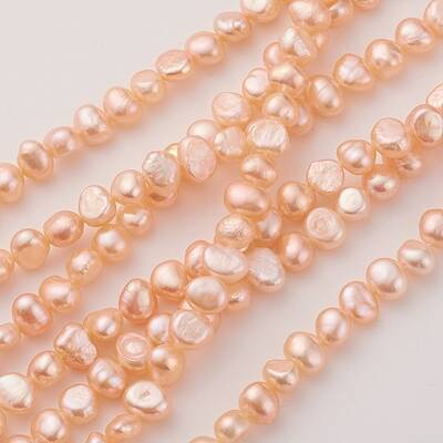 Natural Cultured Freshwater Pearl Beads Strands