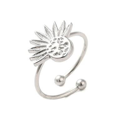 Non-Tarnish 304 Stainless Steel Open Cuff Ring