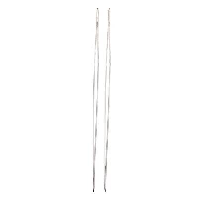 Iron Collapsible Big Eye Beading Needles