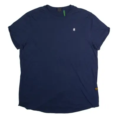 G-STAR Mens T-Shirt Blue Crew Neck XL