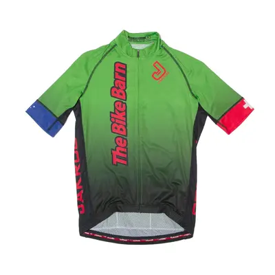 JACKAROO Cycling Full Zip Mens Jersey Green S