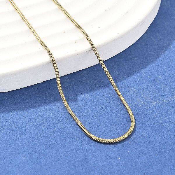 304 Stainless Steel Snake Chain Necklaces