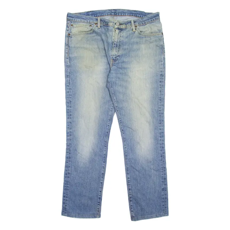LEVI'S 511 Jeans Mens Blue Slim Straight Stone Wash W38 L29