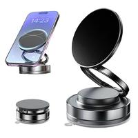 360° Adjustable base Vacuum Magnetic Rotatable  Phone Holder, Car Phone Mount, Foldable Magnetic Phone Car  Phone Mount anti...
