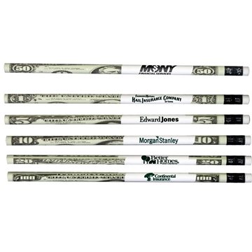 1000 Promotional Money Pencil - Graphite & Wood