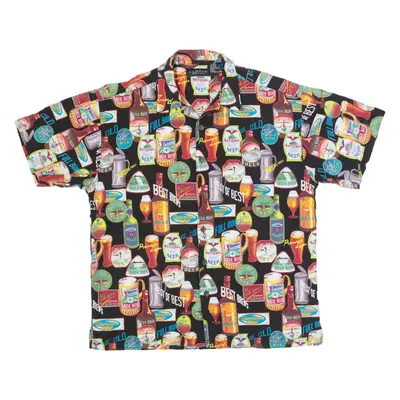 CACTUS Beer Mens Shirt Black XL