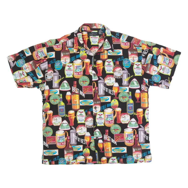 CACTUS Beer Mens Shirt Black XL
