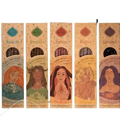 Elements Incense | Dragon’s Blood | Lemongrass | Palo Santo | Ginger | Queen of the Night | Chinaberry Aroma Fragrance Natu...