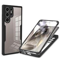 Full Body Shockproof Phone Case with Screen Protector, 1 Count Slim Phone Protective Cover, Phone Accessories Compatible w...