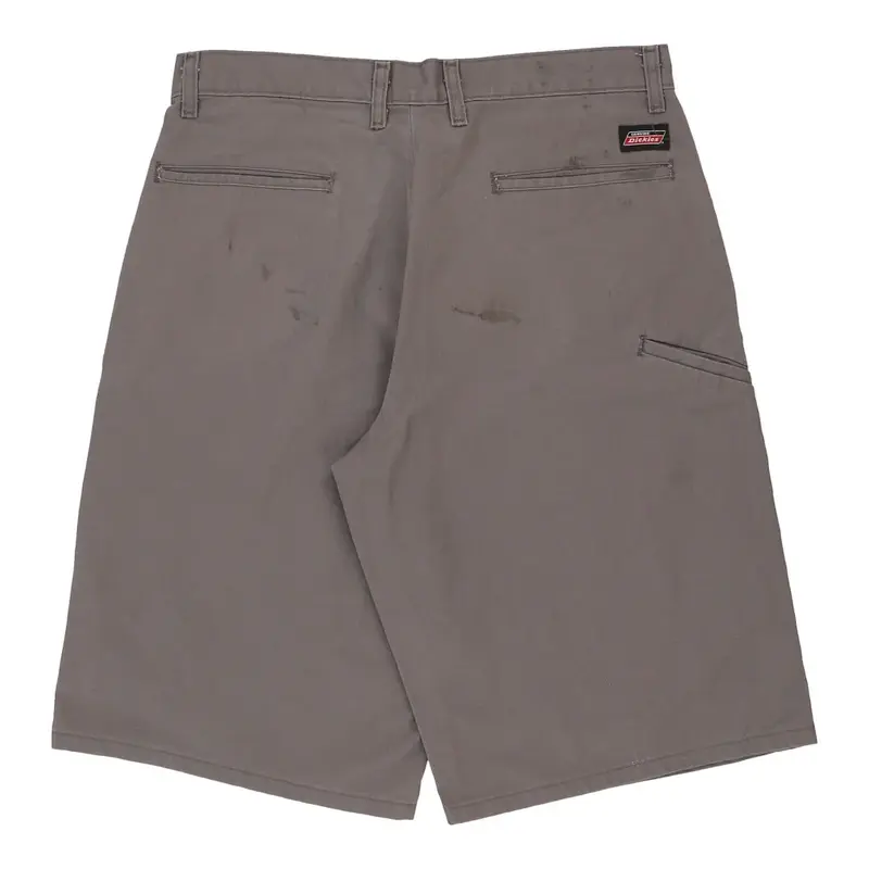 Dickies Shorts - 31W 12L Grey Polyester Blend
