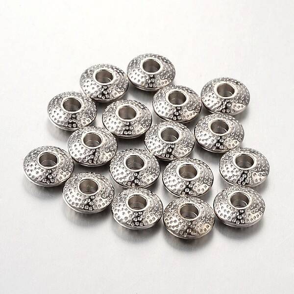 Tibetan Style Alloy Spacer Beads