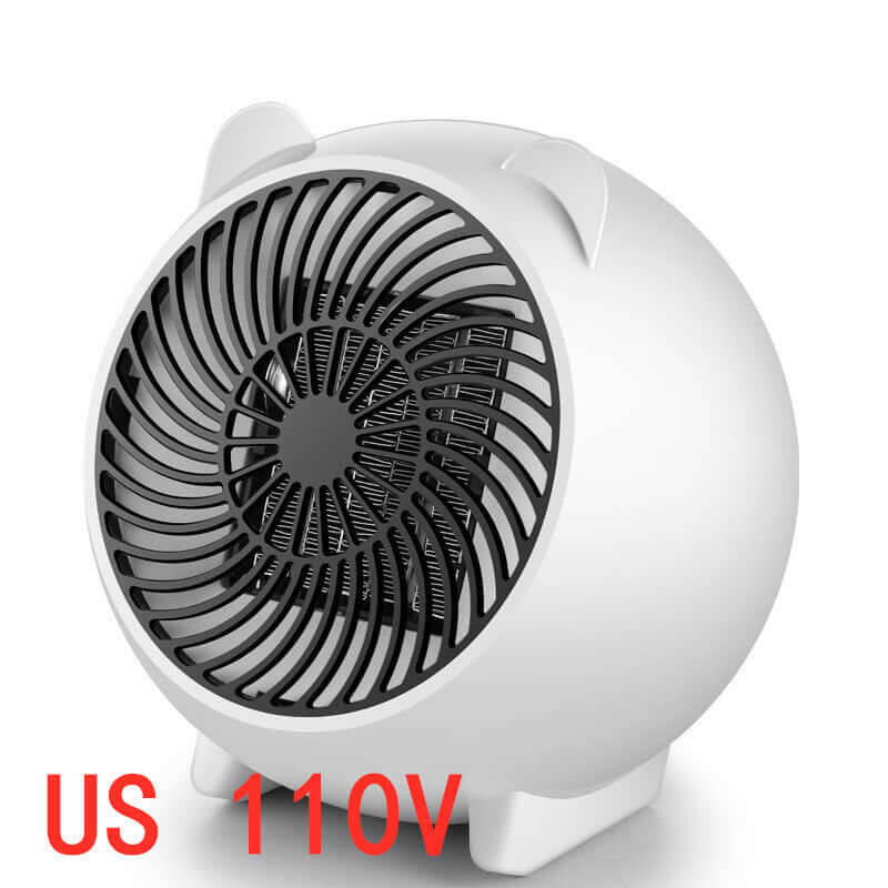 Desktop Small Heater | Color: White | Model: US 110V
