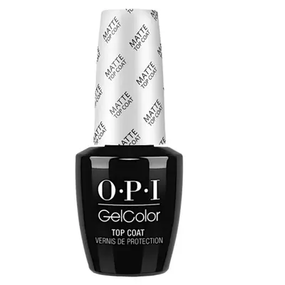 Opi, Gel Color, Top Coat, Semi-Permanent Nail Polish, GC 031, Matte, 15 ml