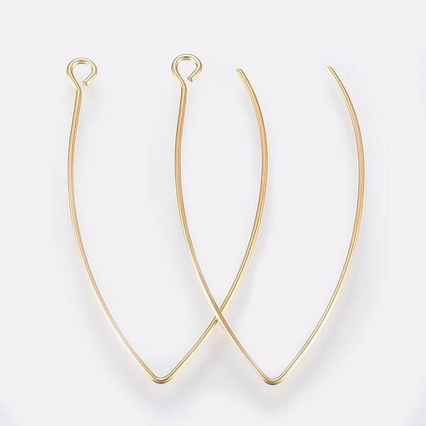 Ion Plating(IP) 304 Stainless Steel Earring Hooks