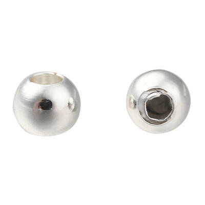 Rack Plating Brass Round Spacer Beads