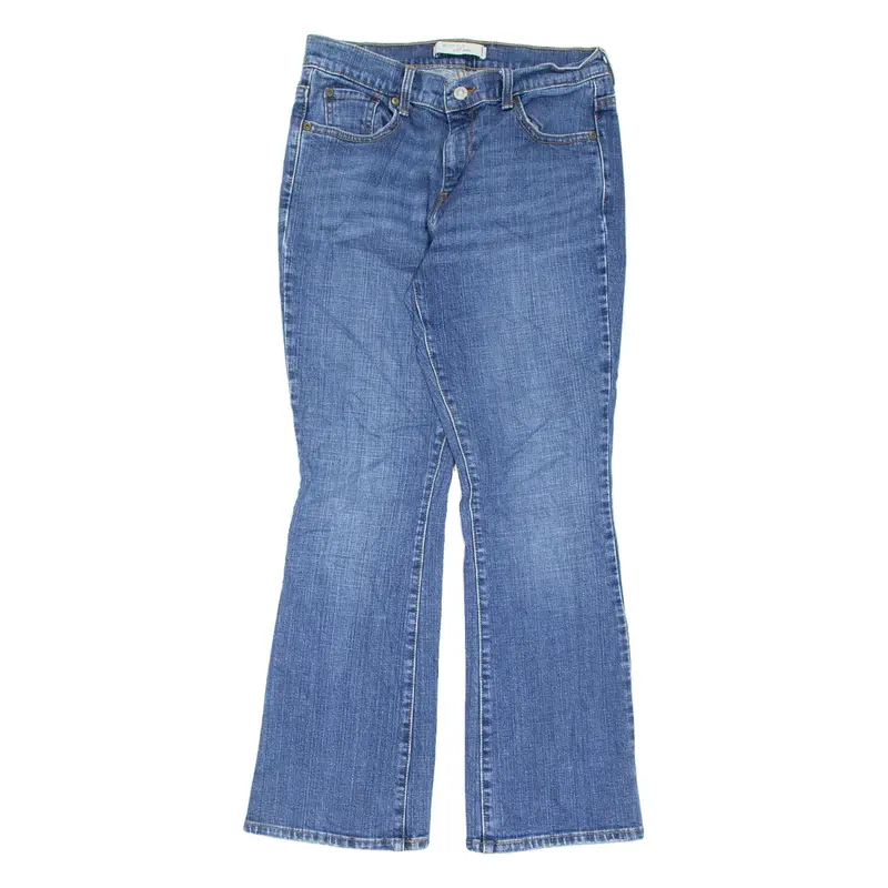 LEVI'S 515 Womens Jeans Blue Slim Bootcut Stone Wash W28 L28