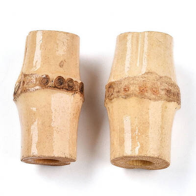Natural Bamboo Beads