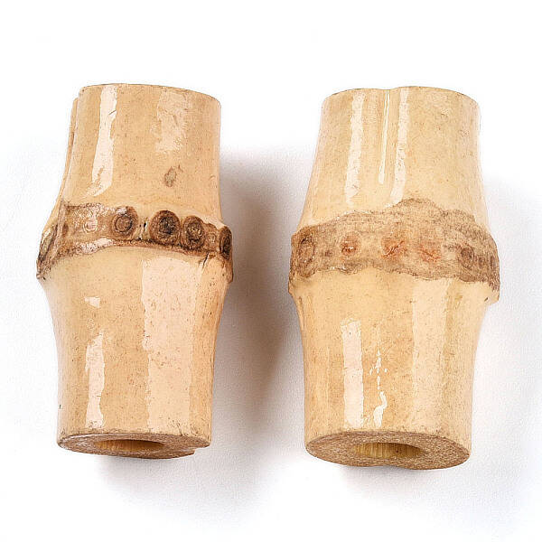 Natural Bamboo Beads