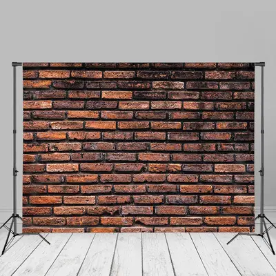 Rural Red Brick Backdrop For Portrait Photography - Aperturee