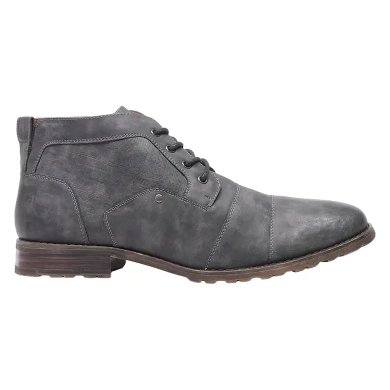 FERRO  ALDO Desert Boots Grey Synthetic Mens UK 10.5
