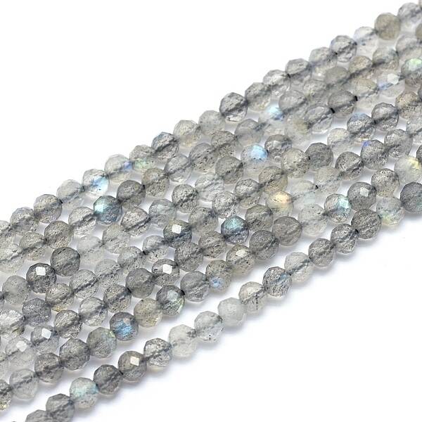 Natural Labradorite Beads Strands