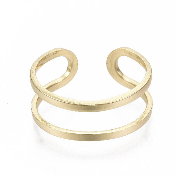 Brass Cuff Finger Rings