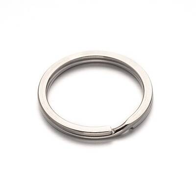 Non-Tarnish 304 Stainless Steel Split Key Rings